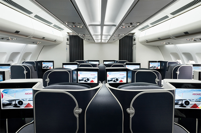 Tap já opera na Europa com novas cabines executivas do A330 e econômica plus 1 A nova configuração da classe executiva