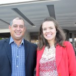 Adriano Gomes e Bruna Castro, da CVC Adriano Gomes e Bruna Castro, da CVC