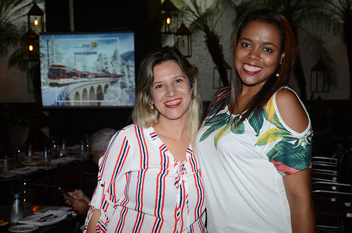 Alessandra Castro e Samantha Costa, da Latam Travel