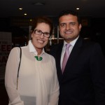 Angela Belluco, do SeaDream, e Jean Saraiva, da Silversea