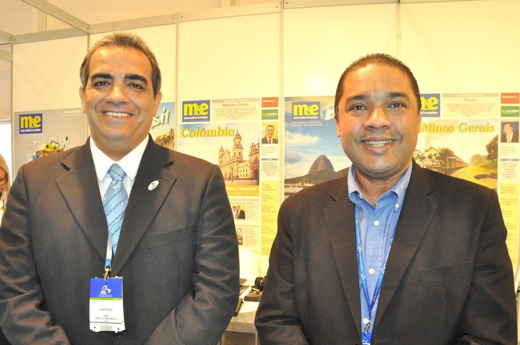 Bruno Mesquita e Claudio Junior, diretores do Festival de Turismo de JPA