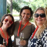 Danielle Borba, da Best Turismo, Paula Torre, da GS Travel, e Lilliani Cantarelli, da Pelden Tours