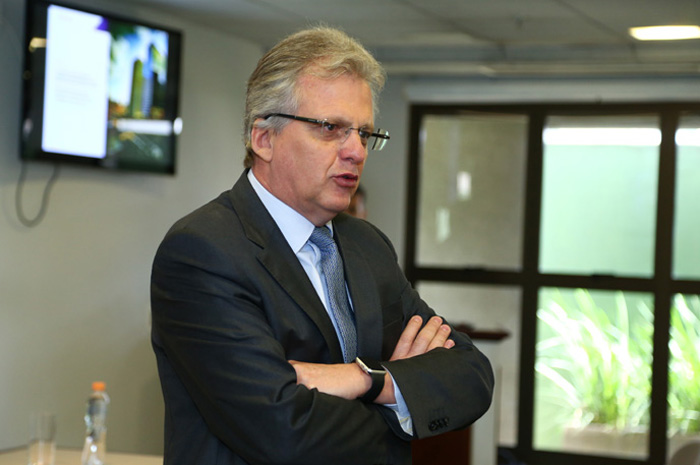 Edmar Bull assume presidência no Conselho Curador do SPCVB 2 Edmar Bull é novo presidente do Conselho / Foto por: Gregory Grigoragi.