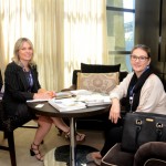 Elisa Cavallieri, da Mandarin Oriental, e Adriana Marques, da Quensberry Viagens Elisa Cavallieri, da Mandarin Oriental, e Adriana Marques, da Quensberry Viagens
