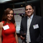 Eveliny Bastos, da EBK PR, e Eric Diaz, da Virtuoso