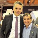 Felipe Carreras, secretário de Turismo de PE, e Adaílton Feitosa, presidente da Empetur