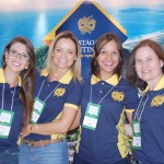 Fernanda Luz, Luciane Correa, Larissa Xeo e Adriana Bastos, do Costão do Santinho