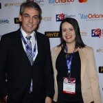 Fernando Santos e Juliana Assumpção, da Aviesp