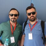 Giovanni Rodrigues, da Duo Turismo, e Juliano Berton, da Time Tour