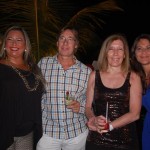 Helena Cost, da Iberostar, Fabiano Heuclin, da Interlans, Maria de la Torre, da Top Dest, e Erika Schamis, da Almundo