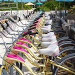 Ilha permite aluguel de bicicletas