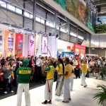 Brasil ganhou destaque no pavilhão da América Latina