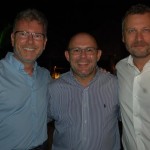 Jesuz Bosque, David Malagelada e Enric Noguer, da Iberostar