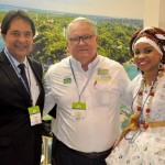 José Alves, secretário de Turismo da Bahia, e Roy Taylor, do M&E