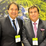 José Alves, secretário de Turismo da Bahia, e Ruy Gaspar, secretário de Turismo do RN