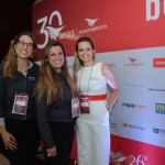 Joyce Rego, Camila Proença e Joelma Martins, da Avianca