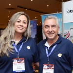 Keila Calda e Rogério Campos, da Orinter