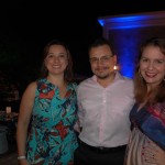 Luciene Xavier, Alexandre Kill e Laís Boeker, da Iberostar