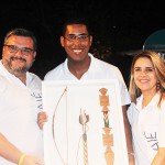 Luiz Fabri e Andrea Trindade da Tam Viagens, premiados