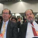 Luiz Rocha, do RIOgaleão e Eduardo Sanovicz, da Abear
