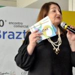 Magda Nassar, presidente da Braztoa, na abertura do 10° ECB RJ