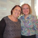 Malu Abreu, da Bioagência, e Olinda Ramos, da Hypermarcas
