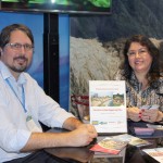 Marcelo Adams, da Ugart, com Milagros Ochoa Marcelo Adams, da Ugart, com Milagros Ochoa