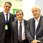 Marco Lomanto, da Embratur, Adaílton Feitosa, presidente da Empetur, Mário Carvalho, da Tap