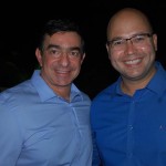 Marcos Trombetti e Carlos Silva, da Iberostar