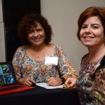 Marlene Soto, da Inkaterra, e Andreia Zanini, da GB Eventos