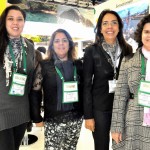 Nayara Santana e Ana Paula Vieira, do RN, Maria Helena, do Tivoli Hotels, e Ana Maria Costa, presidente da Emprotur-RN