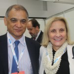 Neosvaldo Ferreira, do MTur e Donna Hrinae, da Boeing
