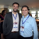 Neto Fernandes, da Worlf, e Mauricio Alexandre, do SeaWorld