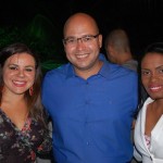 Patrícia Rotta, Carlos Silva e Candy Almonte, do Iberostar