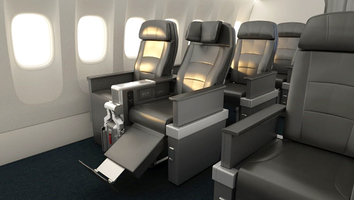 AA inicia vendas da Premium Economy na rota SP-Dallas Poltronas mais confortáveis