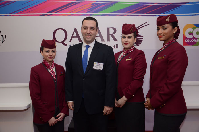 Renato Hagopian, diretor da Qatar Airways
