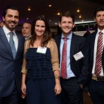 Rodrigo Lovatti, da Belmond, Glaucia Mayr, da Regent, Robbert Van Rijsbergen, da Virtuoso, e Mauro Henrique Marcilio, da Interpoint