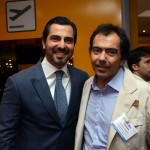 Rodrigo Lovatti, da Belmond, e Tomas Perez, da Teresa Perez