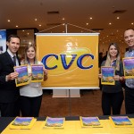Rodrigo Vaz, Vivian Lima, Naiana Savieto e Reynaldo Santos, da CVC