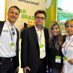 Roque Melo, Ivan Garcia, Talina di Martino e Maria Pereira, da Goiás Turismo