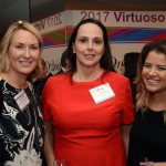 Samantha Steckbeck, da The Oberoi Group, Heloisa Ferreira da Rosa Levy, da Interpoint, e Jiovana Neves, da Belmond