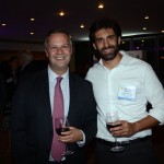 Simon Mayle, da TravelWeek, e Rafael Atalla Buffara, da Sete Mares Turismo