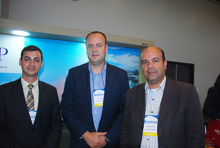 GJP decide investir na administração de hotéis pelo Brasil 1 Tiago Sagás, Cesar Nunes e Raul Monteiro, equipe GJP