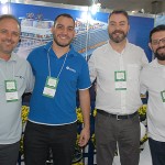 Tody Navarro, da R11 com Guilherme Gonçalves, Rafael Lickfeldt e Rodrigo Macedo, da MG Travel