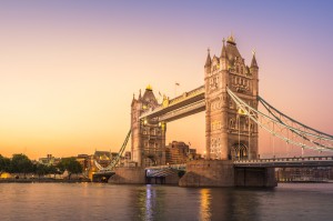 Tower Bridge at sunset