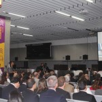 Um grande público na abertura do evento