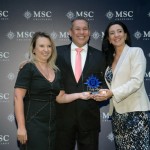 Vera Reis e Cristiane Jayme receberam o prêmio pela Trend Operadora na categoria Destinos Internacionais