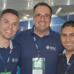 Vitor Spirandelli, Maurício Medeiros e Cristian Carneiro, da MSC