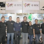Vitor Spirandelli da MSC com a equipe da Personal operadora