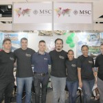 Vitor Spirandelli da MSC com a equipe da Personal operadora Vitor Spirandelli da MSC com a equipe da Personal operadora